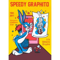 AFFICHE RÉTROSPECTIVE Speedy Graphito