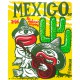 Mexico affiche en lithographie de Hervé Di Rosa