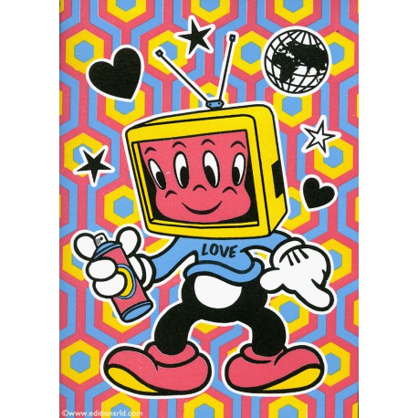 CARTE LOVE de Speedy Graphito