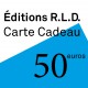 CARTE CADEAU 50 euros