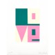 LOVE / Gravure sur bois / Damien Poulain