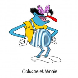 MARIE-CHRIS / Coluche et Minnie