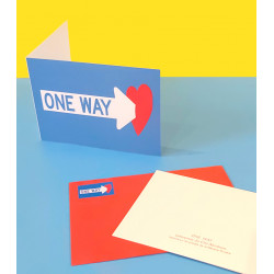 Clet card / One Way