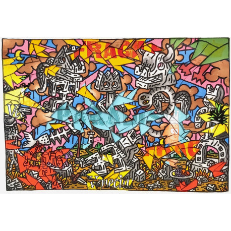 FRAGILE PARADISE by Speedy Graphito