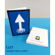 CARTE D'ART CLET