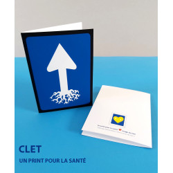 CARTE D'ART CLET