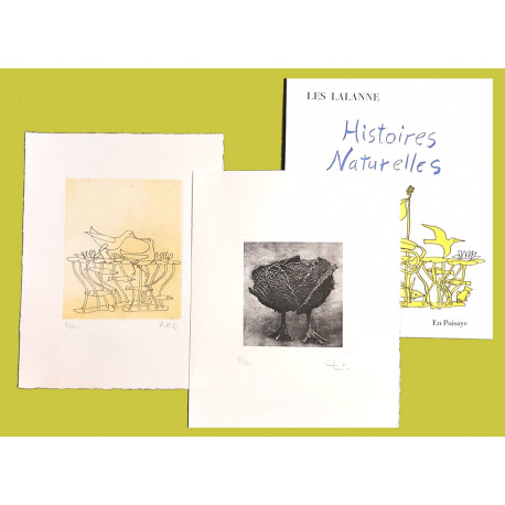 HISTOIRE NATURELLE, CHOUPATTE + En Puisaye, Les Lalanne