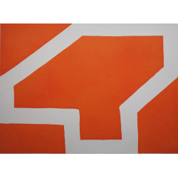 PIERRE CHARPIN GRAVURE ORANGE