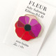 FLOWER PIN / Julie Safirstein