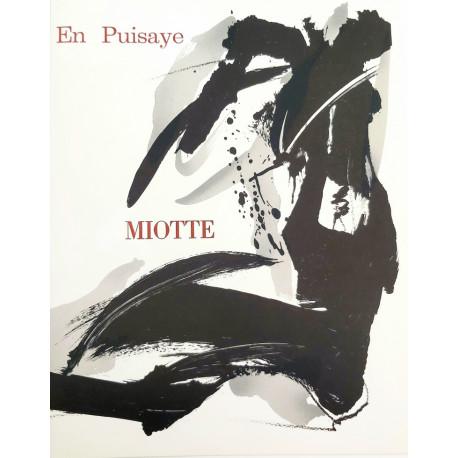 Jean Miotte & Marcelin Pleynet En Puisaye cahier N°1
