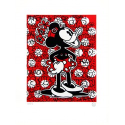 Figure lithographie originale de Speedy Graphito