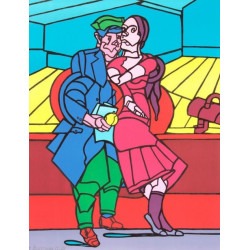 Valerio Adami / Le couple