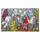 Gulliver lithographie originale de Speedy Graphito