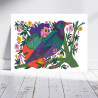 BIRD / Digigraphie 40 x 60 cm