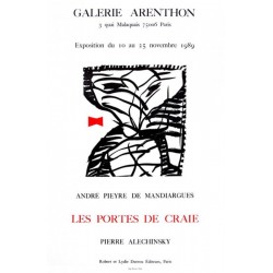 Pierre Alechinsky / Affiche - Les portes de Craie - Arenthon