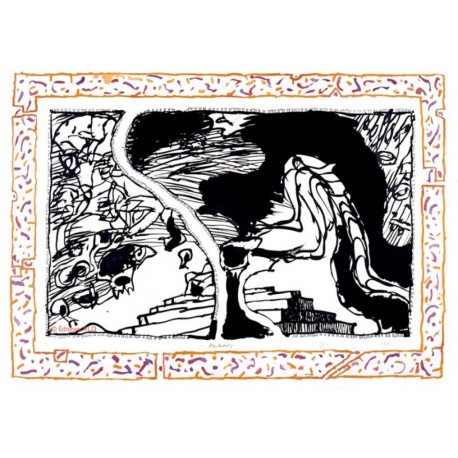Pierre Alechinsky / Sans l'écorce C