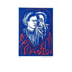 Hervé Di Rosa / Frida y Diego