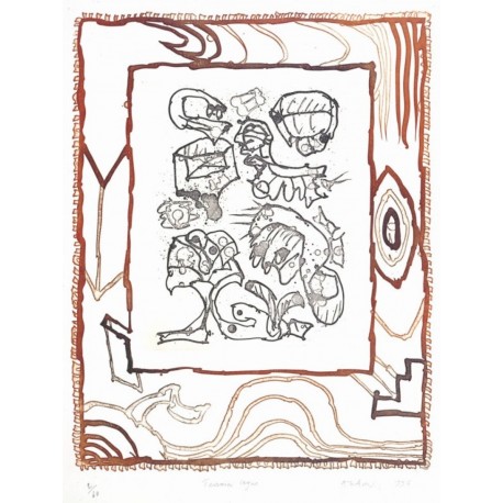 Pierre Alechinsky / Terrain vague