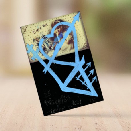 Jacques Villeglé / Art card