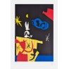 SUR LE RIVAGE DE MIRÓ / Lithography 75 × 50 cm