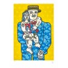 L'HOMME ET L'ENFANT/ Lithographie 84.5 x 59.5 cmMUSE / Lithograph 85 x 59.5 cm
