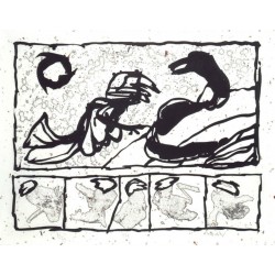 Pierre Alechinsky / Lettre de créance 2