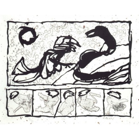 Pierre Alechinsky / Lettre de créance 2