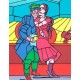 LA PAREJA / Litografía 82 x 59,5 cm